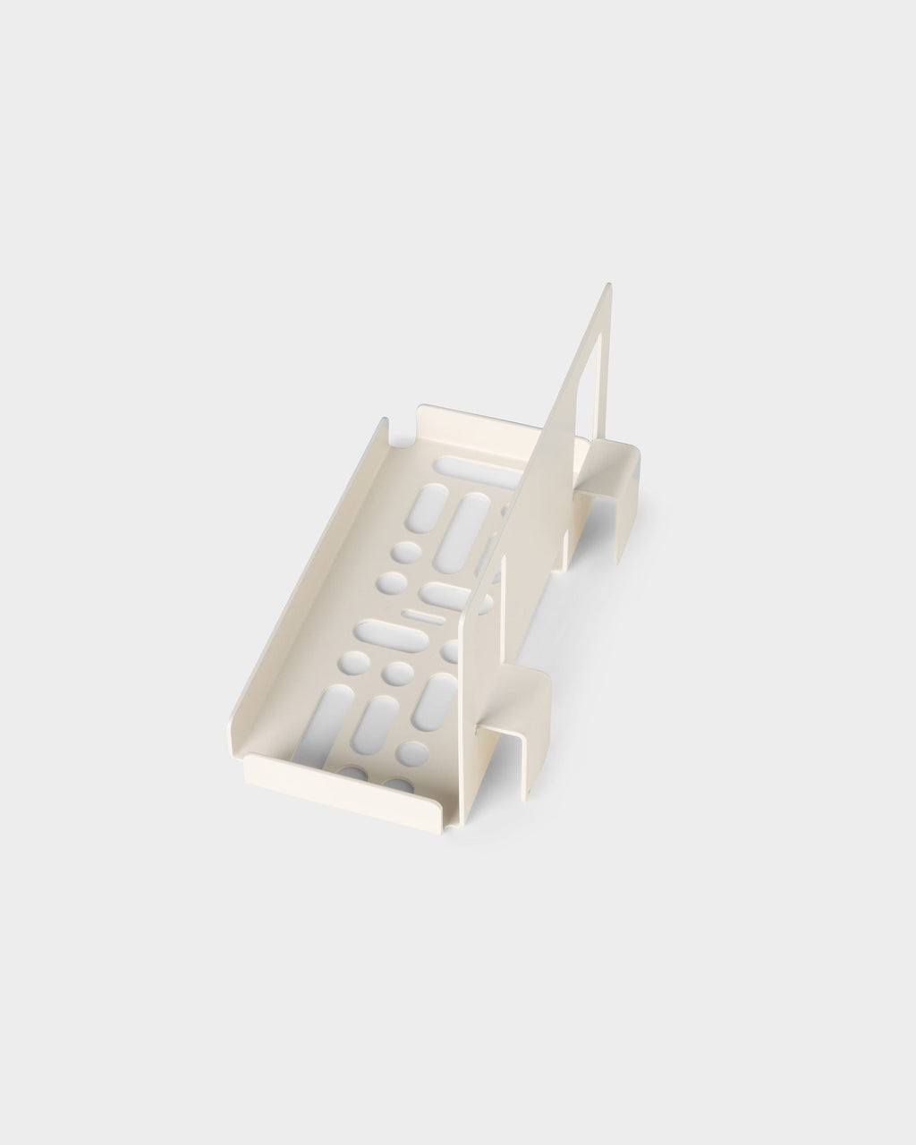 Pearl PS5 Slim Mount angled studio packshot showing perforated steel cradle tray and upright side brackets
